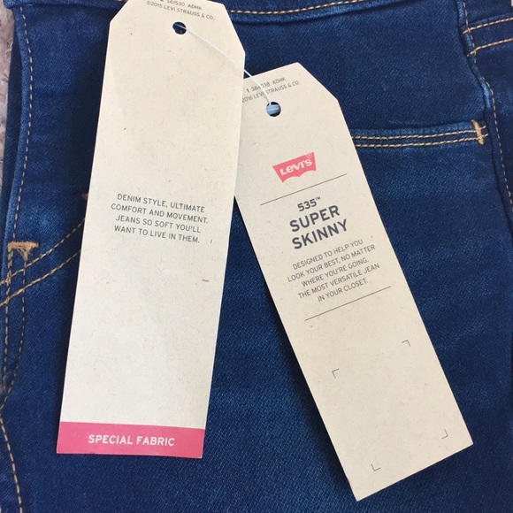 Levi’s 535 Super Skinny Jeans - Picture 5 of 5